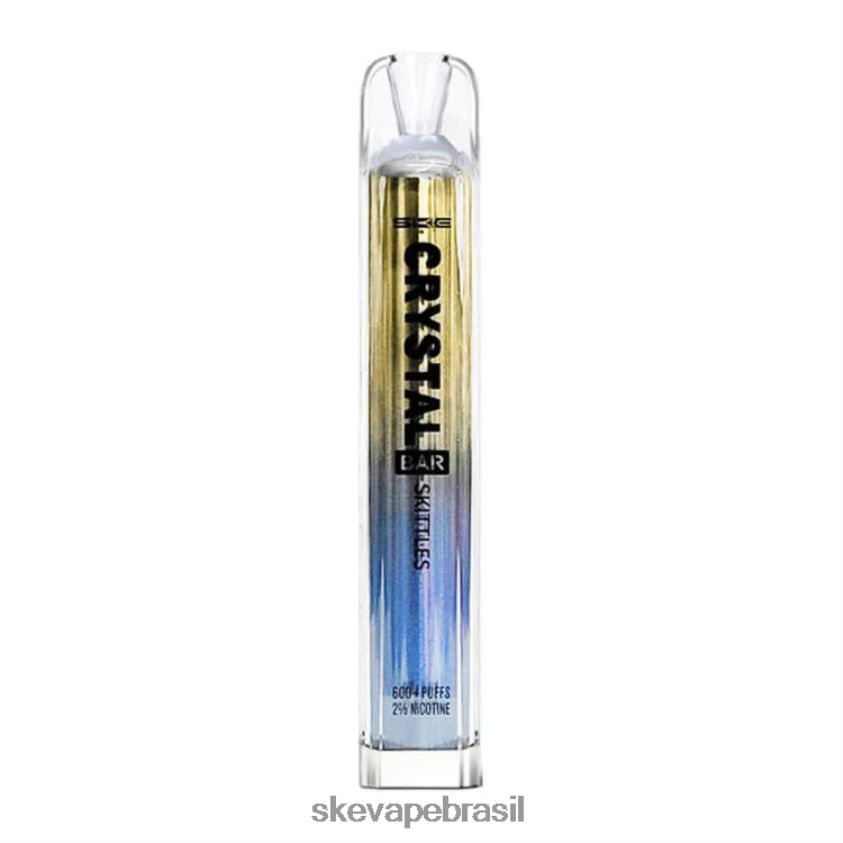 SKE Vape Pen | vape descartável da barra de cristal SKE mistura de frutas (skittles) RN0HZT39