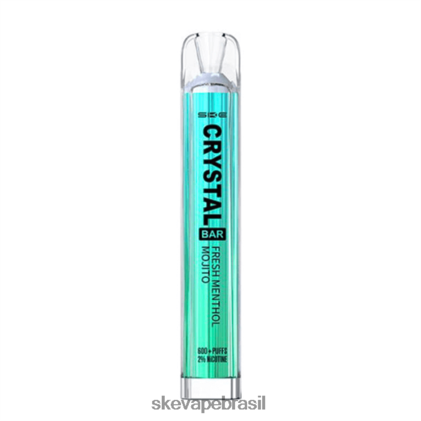 SKE Vape Pen | vape descartável da barra de cristal SKE mojito de mentol fresco RN0HZT69